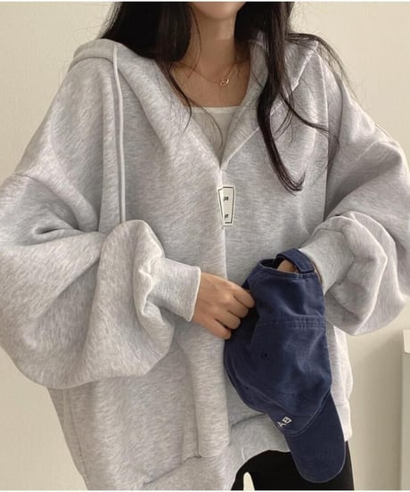 hoodie sweat top  / 3color　hm2639