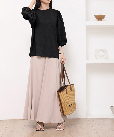 puff sleeve top / 7color　hm2960