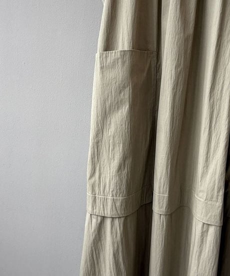 v-neck loose dress / 2color　hm2327