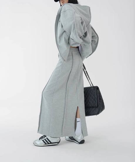 sweat hoodie or skirt / 2color　hm1957