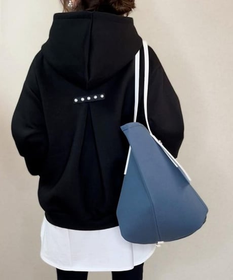 back pearl hoodie / 5color　hm2683