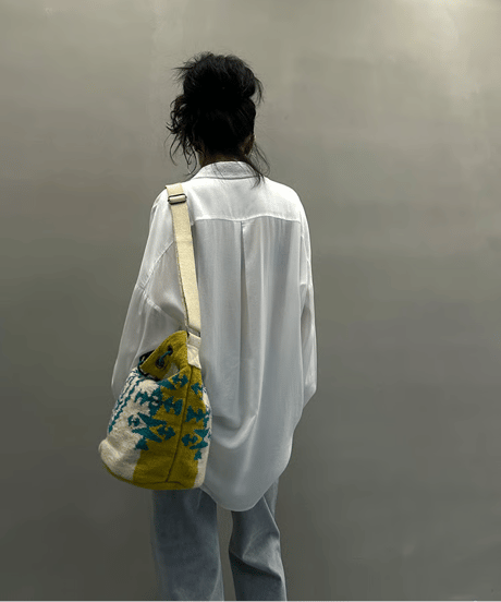 fluid drape shirt / 2color　hm2204
