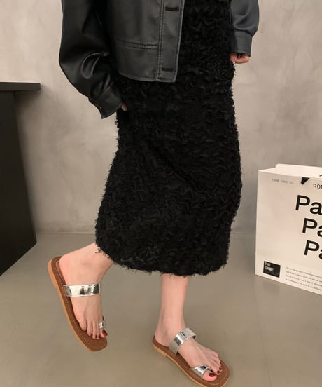minimal design sandal / 3color　hm1534