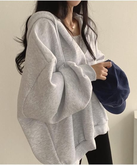 hoodie sweat top  / 3color　hm2639