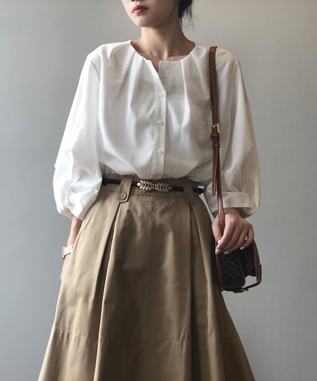 balloon sleeve blouse / 3color　hm1680