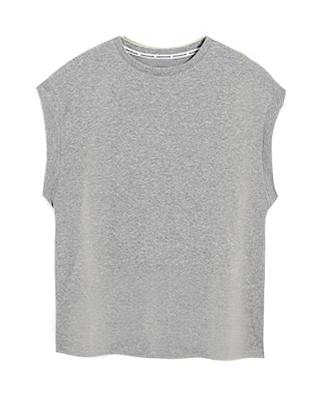 wide shoulder t-shirt / 5color　hm1348