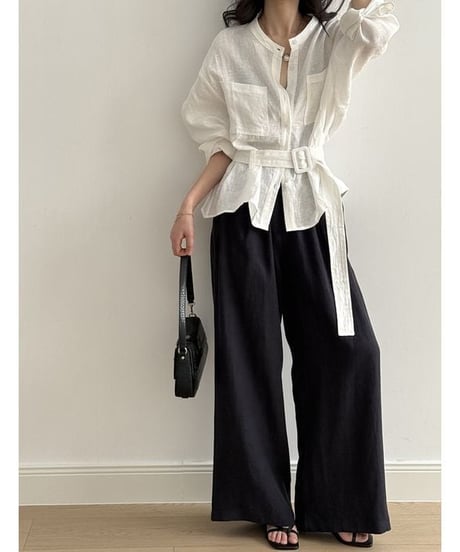 wide leg easy pants / 2color　hm2270