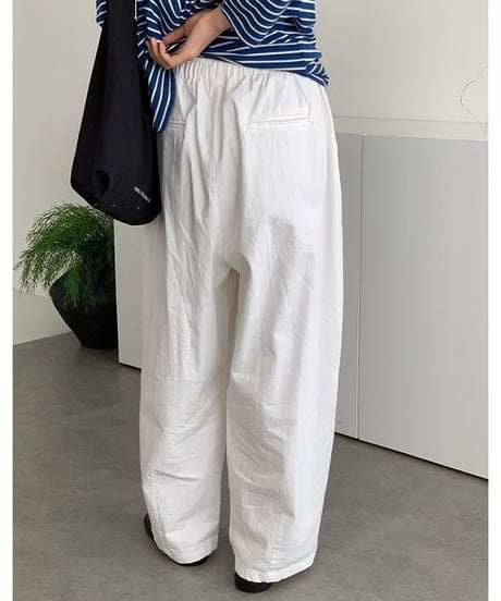 relax fit cotton pants　hm2372