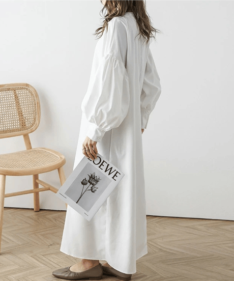 volume sleeve dress / 3color　hm2627