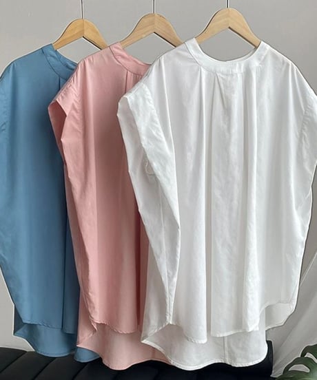 relax tuck blouse / 3color　hm2400