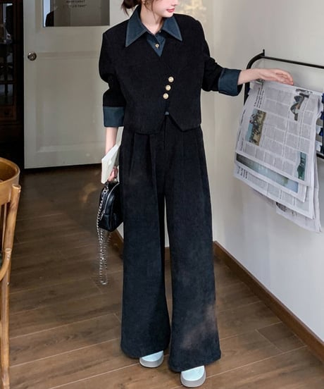 fake two-piece set-up　hm2557