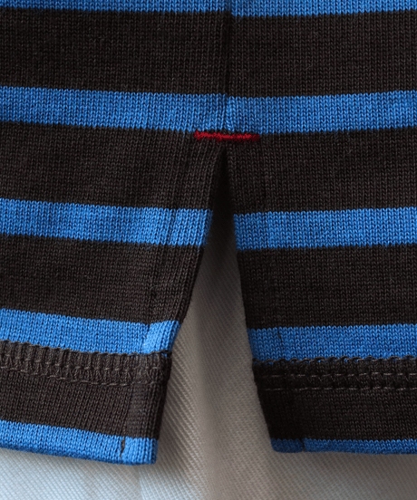 striped loose tee　hm2933