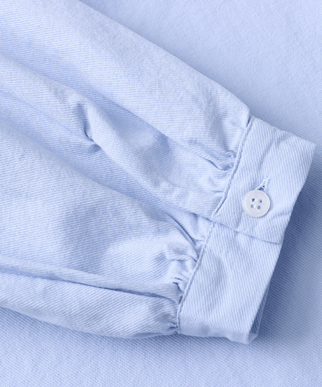 no-collar pintuck blouse / 2color　hm2838