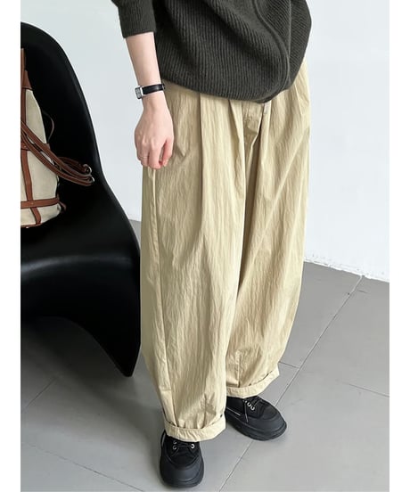 balloon wide pants / 3color　hm2058