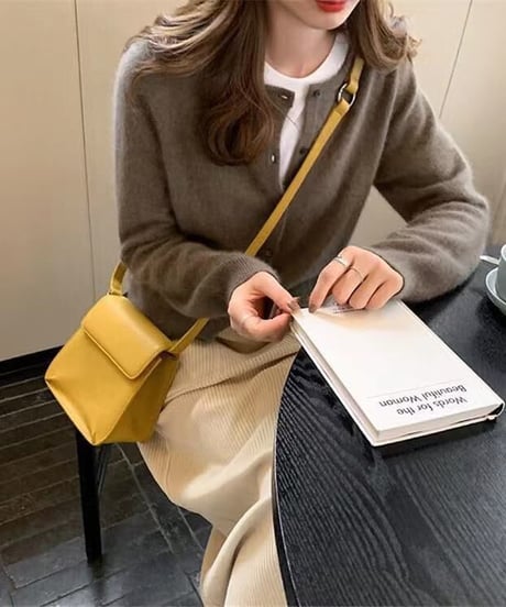 classic crewneck cardigan / 8color　hm2657