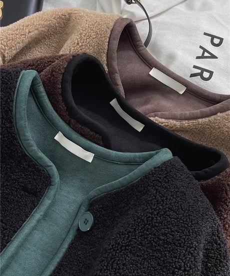 reversible boa blouson / 3color　hm2715