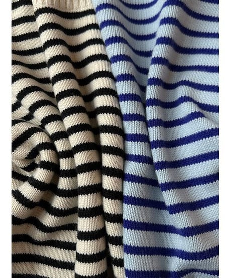 border knit and snood / 2color　hm1894
