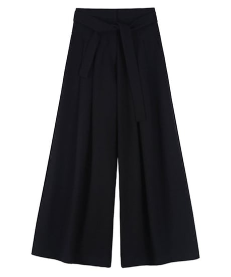 belted wide pants / 2color　hm2141