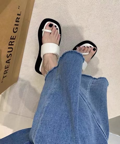 thick-soled sandals / 3color　hm1369