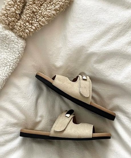 lazy slipper sandal / 4color　hm2484