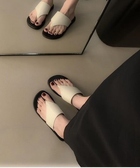 chic tong sandal / 4color　hm2488