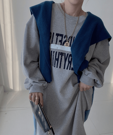 denim switch dress / 3color　hm2809