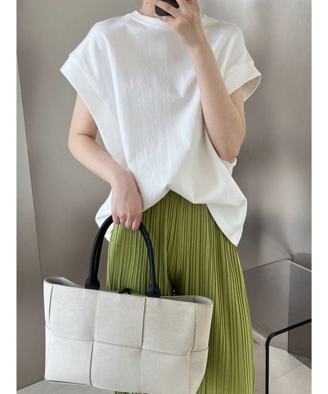 french sleeve t-shirt / 3color　hm2245