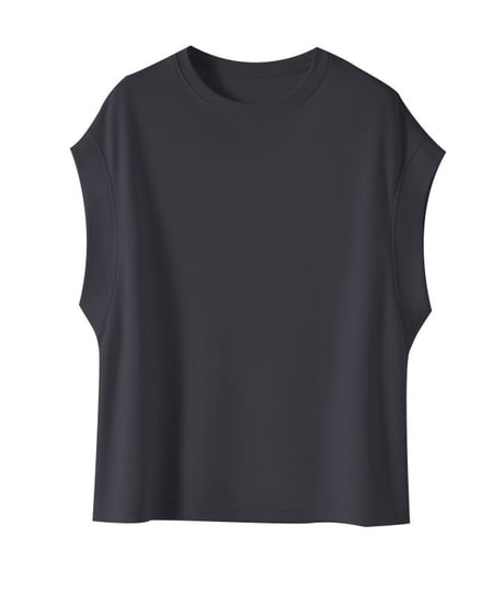 wide shoulder t-shirt / 5color　hm1348