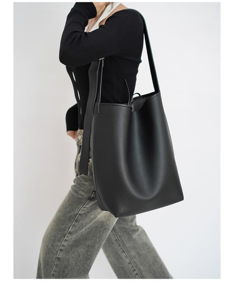 minimal bucket bag / 2color　hm2724