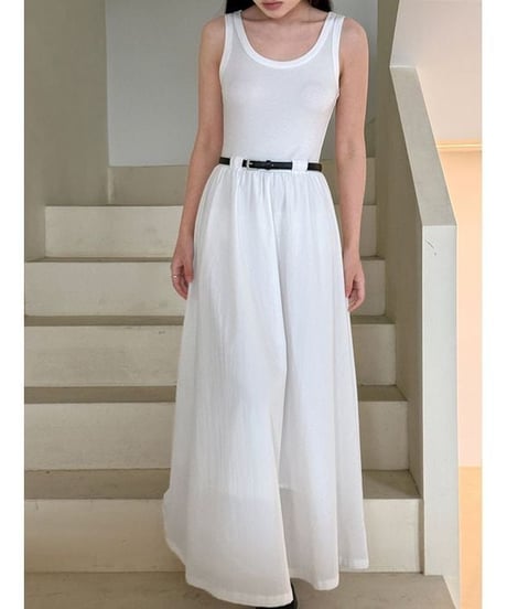 elegant scoop dress / 2color　hm2216