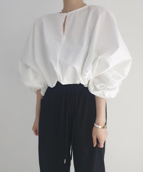 sleeve conscious blouse / 3color　hm1516