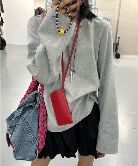casual sweat shirt / 3color　hm2170