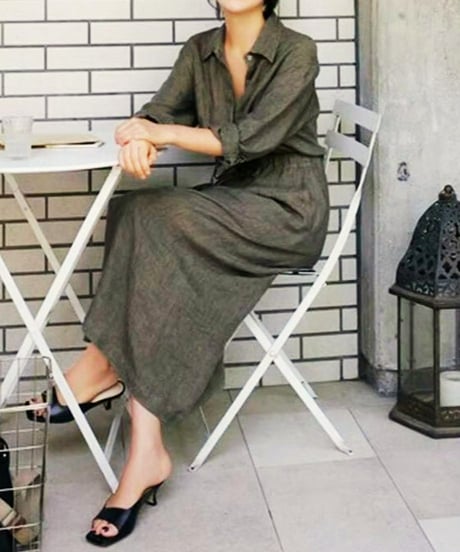 vacation style shirtdress　hm2535