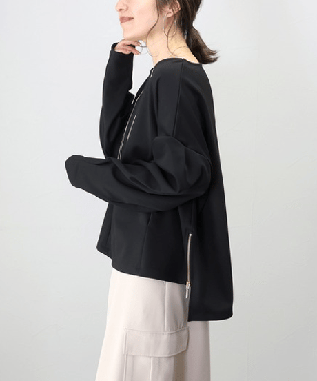 side zipper pullover / 4color　hm2647