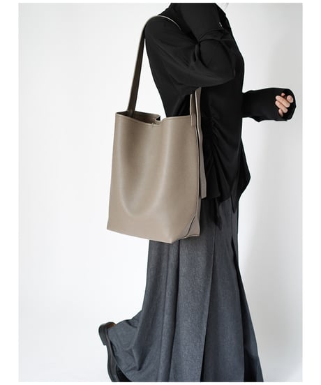 minimal bucket bag / 2color　hm2724