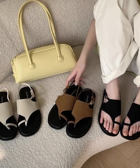 tong flat sandal / 3color　hm2254