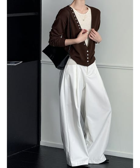 knit cardigan＆camisole / 3color　hm2561