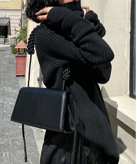 turtleneck sweater / 2color　hm1010
