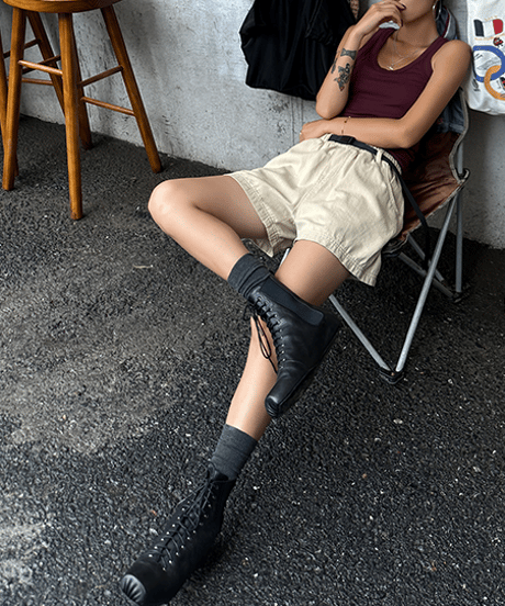 relaxed fit cargo pants / 2color　hm2428