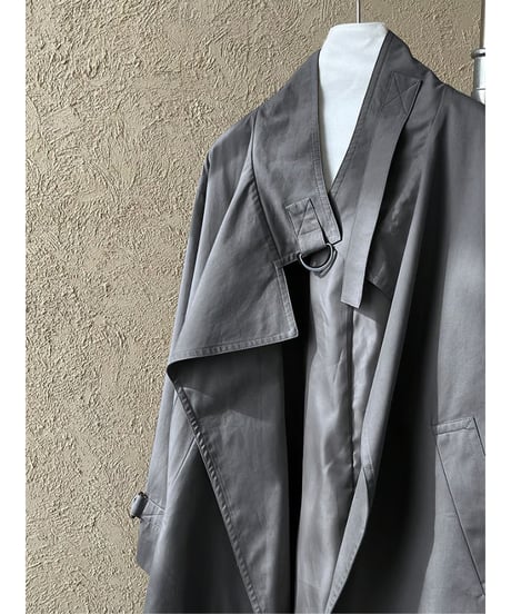 asymmetrical jacket / 2color　hm2057