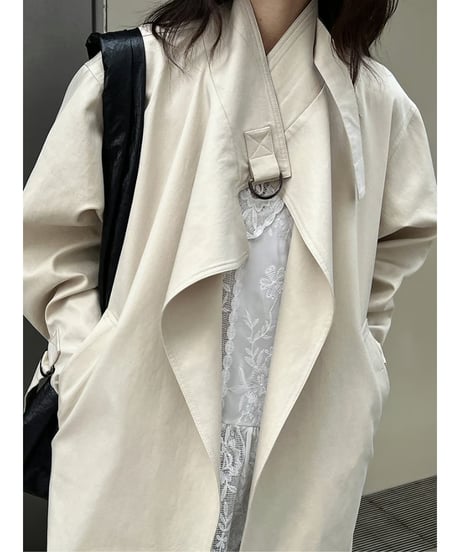 asymmetrical jacket / 2color　hm2057
