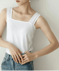 square neck tank / 11color　hm2951