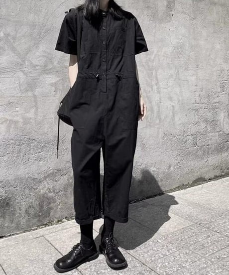 dark summer jumpsuit　hm2470
