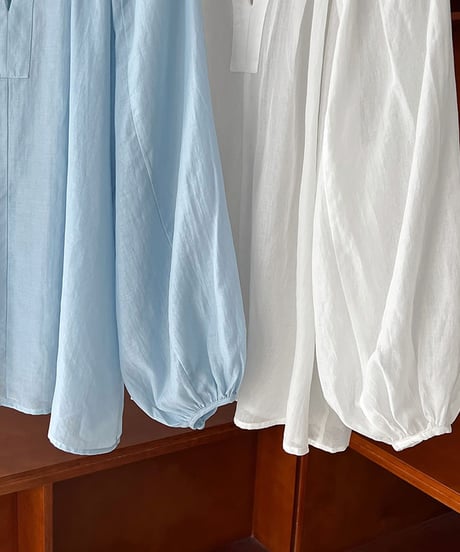 puff sleeve blouse / 2color　hm2063