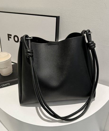 knot handle bucket bag / 4color　hm2835