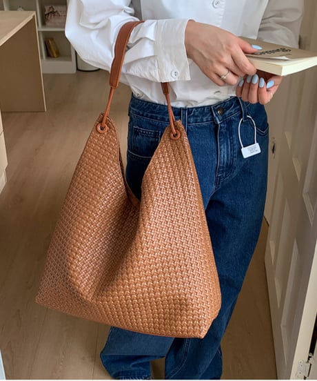 woven shoulder bag / 5color　hm2751
