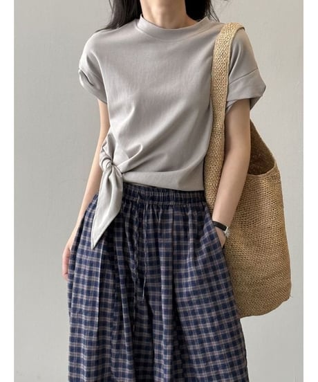 tie-drape tee / 3color　hm2222