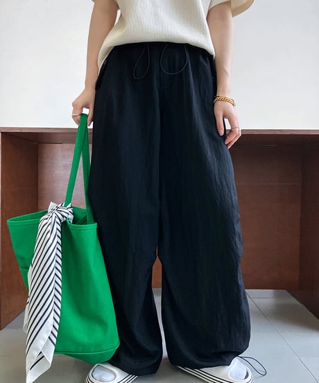 casual wide pants / 2color　hm2061