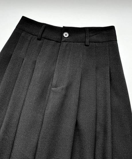 straight wide pants / 3color　hm2234