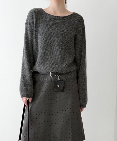 soft knit top / 4color　hm2763